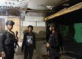 Patroli Malam, Personel Brimob Sambangi Warga Antisipasi Perkelahian Antar Kelompok