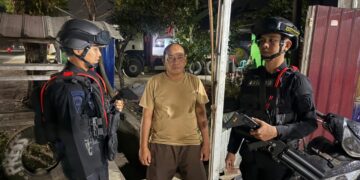 Personel Batalyon D Pelopor Sambangi Warga dan Intensifkan Patroli Harkamtibmas di Mancani