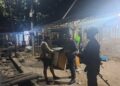 Jaga Ketenangan Warga, Brimob Gelar Patroli Malam di Mancani