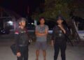 PATROLI MALAM BATALYON D PELOPOR HADIR JAGA KAMTIBMAS DI MANCANI