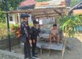 Brimob Sambangi Warga di Mancani, Jaga Kamtibmas Tetap Kondusif