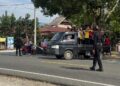 Patroli Sambang Warga, Personel Batalyon D Pelopor Hadir Amankan Kegiatan HUT RI ke-81 di Baebunta