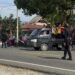 Patroli Sambang Warga, Personel Batalyon D Pelopor Hadir Amankan Kegiatan HUT RI ke-81 di Baebunta