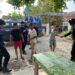 Patroli Harkamtibmas Personel Batalyon D Pelopor di Desa Baebunta