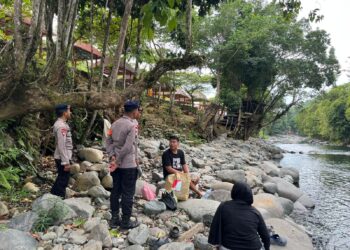 Patroli SAR Humanis di Wisata Alam Wai Tiddo, Personel Kompi 3 Berikan Rasa Aman bagi Pengunjung