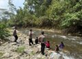Brimob hadir di Wisata Alam Sungai Sulili, patroli SAR jaga keamanan pengunjung