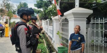 BRIMOB HADIR DI TENGAH MASYARAKAT, PATROLI SAMBANG WARGA DI MANCANI
