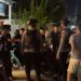 Patroli Harkamtibmas, Personel Batalyon D Pelopor Satuan Brimob Polda Sulsel Jaga Situasi Kamtibmas di Wilayah Luwu Utara