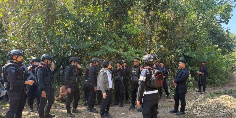 Penertiban Tambang Emas Ilegal di Desa Posi, Kabupaten Luwu