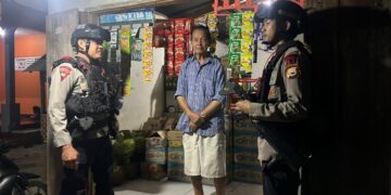 Brimob Perkuat Kamtibmas Pasca Perkelahian Kelompok di Mancani, Sambangi Warga dan Pantau Situasi