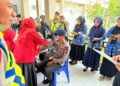 Sambut HUT PMI ke-81, Personel Batalyon D Pelopor Ikuti Bakti Kesehatan Donor Darah