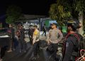 Hadir di Tengah Masyarakat, Brimob Baebunta dan Polres Luwu Timur Jaga Keamanan Warga Wotu