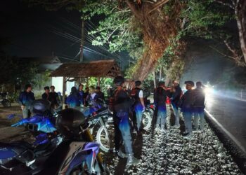 Brimob Batalyon D Pelopor Bersama Polres Palopo Amankan Wilayah Palangiran Pascaperang Kelompok