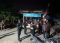 PATROLI DINI HARI, BRIMOB DAN POLSEK TELLUWANUA PASTIKAN KAMTIBMAS TETAP KONDUSIF