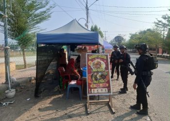 PATROLI DIALOGIS PERSONEL BATALYON D PELOPOR BKO POLSEK BUA, WUJUDKAN KAMTIBMAS KONDUSIF