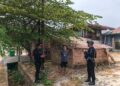 PERERAT KEMITRAAN DENGAN MASYARAKAT, PERSONEL BRIMOB POS PENGAMANAN MANCANI GELAR PATROLI DAN SAMBANG WARGA
