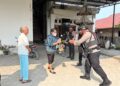 JAGA KONDUSIVITAS IBADAH MINGGU, PERSONEL BRIMOB BATALYON D PELOPOR PATROLI DI SEJUMLAH GEREJA LUWU UTARA