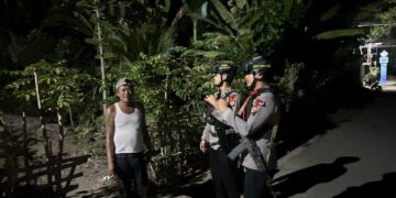 Brimob Sambangi Warga Mancani, Cegah Potensi Perang Kelompok