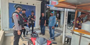 PERERAT HUBUNGAN DENGAN MASYARAKAT, PERSONEL KOMPI 3 BATALYON D PELOPOR LAKSANAKAN SAMBANG WARGA